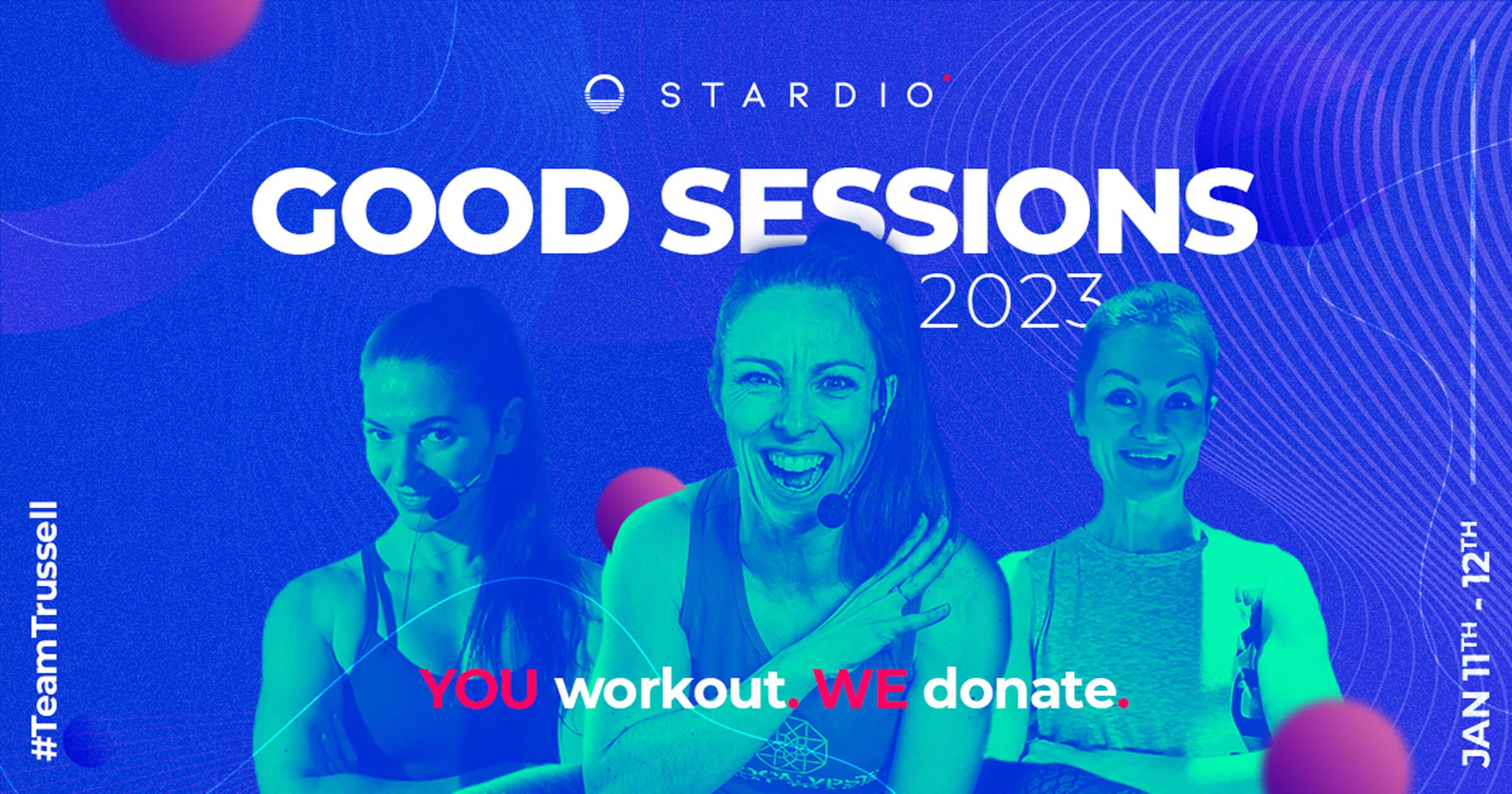 The STARDIO Charity Workout Takeover in Aid of Trussell Trust